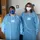 Abby and Marissa modeling a gown